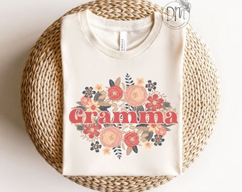 Blessed Gramma Mothers Day Grandma Gramma T-Shirt Blessed Gramma Mothers Day Grandma Gramma T-Shirt