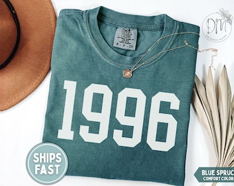 1996 Shirt 30th Birthday Shirt 30th Birthday Gift for 30th birthday 1996 T-shirt 1996 Birthday Tee Hello 30 Shirt Established 1996 Shirt