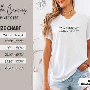 Writer Shirt Author Shirt Good Day to Write Shirt Writer Gift for Author Gift for Writer Novelist Shirt Journalist Shirt Novelist Gift image 9