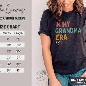 Camiseta de abuela. Camiseta de la era de mi abuela. Camiseta de abuela. Regalo de abuela para abuela. Regalo del Día de la Madre. La mejor camiseta de abuela. Camiseta de abuela. imagen 9