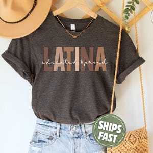 Educated Latina Shirt, Latina Power, Mujer Latina, Latina Shirt, Latina AF, Latina Grad, Chingona Shirt Chingona Con Diploma Latina Feminist
