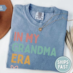 Camiseta de abuela. Camiseta de la era de mi abuela. Camiseta de abuela. Regalo de abuela para abuela. Regalo del Día de la Madre. La mejor camiseta de abuela. Camiseta de abuela. imagen 3