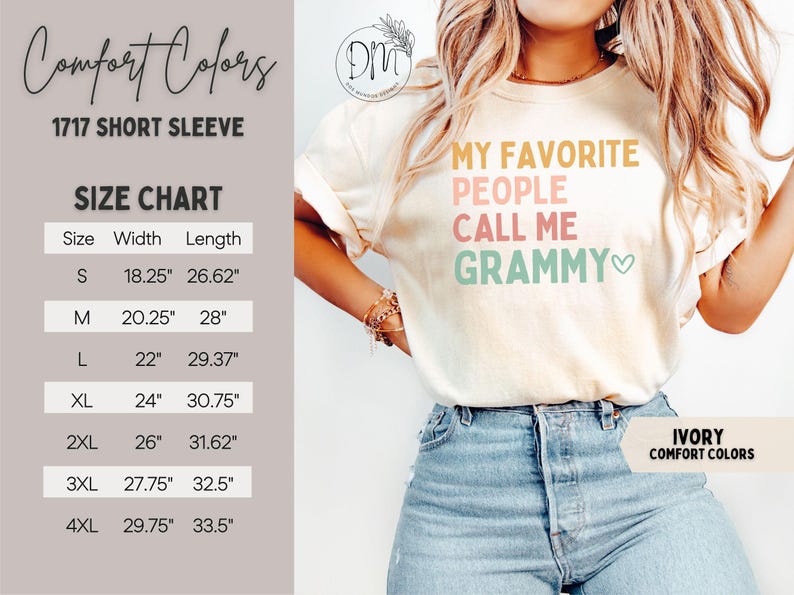Grammy Shirt My Favorite People Call Me Grammy Shirt Grammy Gift for Grammy Mothers Day Gift Best Grammy Shirt Grammy T-Shirt image 8