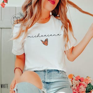 Michoacana Shirt, Michoacan Shirt, Regalo Para Mamá Michoacana, Gift for Mexican Mom Michoacan Mariposa Monarca Michoacana Monarch Butterfl imagem 2
