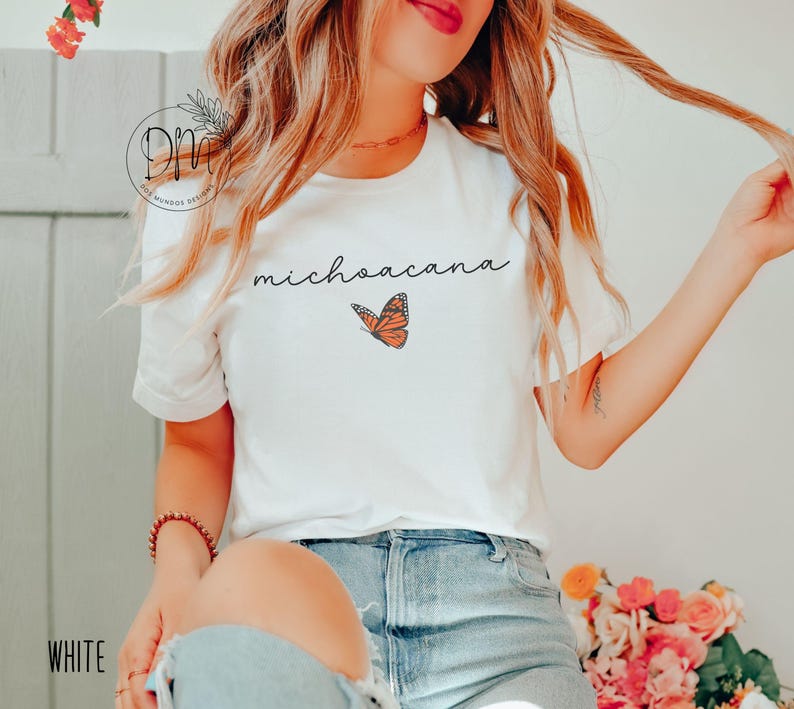 Michoacana Shirt, Michoacan Shirt, Regalo Para Mamá Michoacana, Gift for Mexican Mom Michoacan Mariposa Monarca Michoacana Monarch Butterfl imagem 2