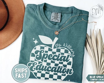 Special Education Teacher Shirt Sped Teacher T-shirt Custom Special Ed Team Shirt Sped Squad Shirt Personalized Sped Teacher