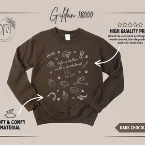 Dachshund Sweatshirt Dachshund Mom Sweatshirt Dachshund Lover Gift for Weenie Mom Sweatshirt Weiner Dog Sweatshirt afbeelding 2