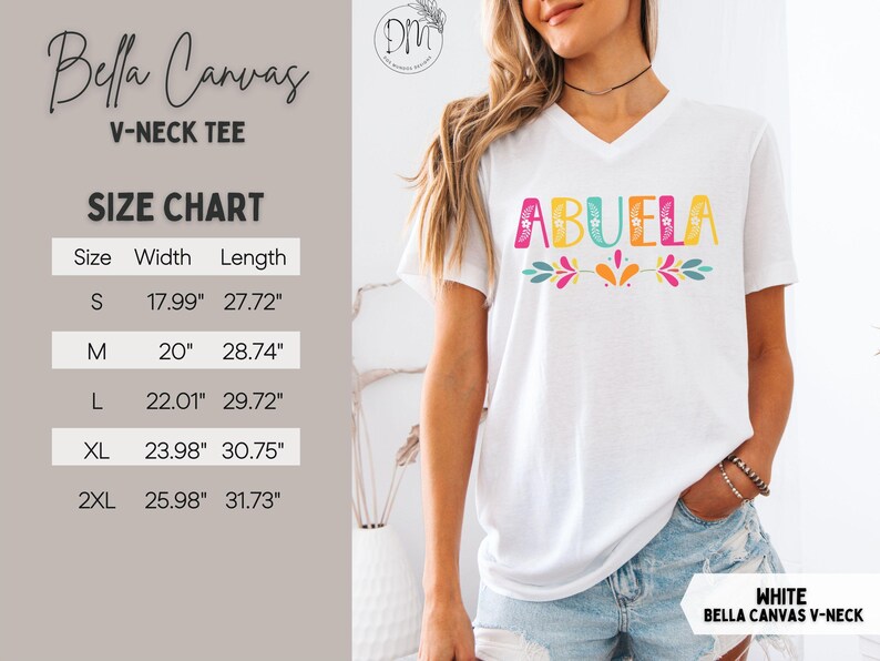 Abuela Shirt, Floral Abuela Tshirt, Abuelita Shirt, Abuela Life, Gift for Abuela, Dia De Las Madres, Regalo Para Abuela, Gift for Abuelita image 9
