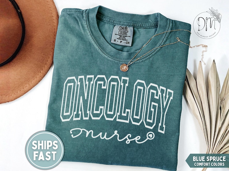 Oncology Nurse Shirt for Oncology Nurse T-shirt Nurse Appreciation Gift for Onc Nurse Graduation Shirt Oncology Nurse Shirt imagem 1