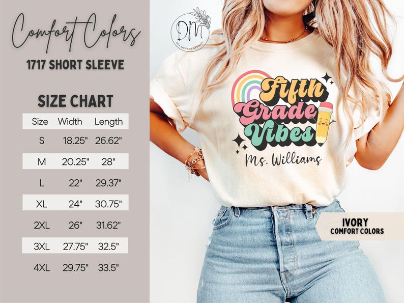 Fifth Grade Shirt Fifth Grade Teacher Shirt Custom Fifth Grade Tshirt 5th Grade Team Personalized Teacher 5th Grade Shirt 5th Grade Vibes imagem 8