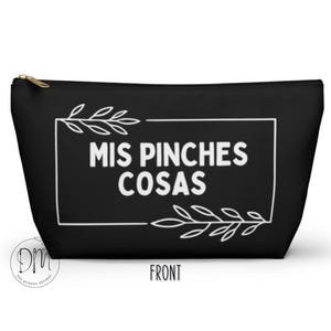 Mis Pinches Cosas Pouch, Regalo Para Mamá, Funny Mexican Mom Gift, Latina Feminist,Funny Spanish Gift, Regalo Para Amiga, Latina Gift, Bols afbeelding 1