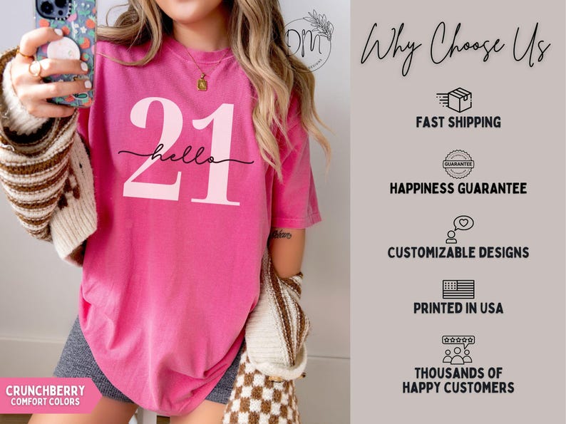 21 Birthday Shirt Hello 21 Shirt 21st Birthday Gift for 21st birthday 2005 T-shirt 21st Birthday Tee Hello 21 T-Shirt Chapter 21 Tshirt image 5