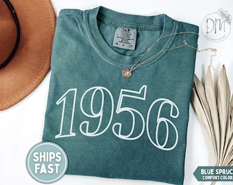 1956 Shirt 70th Birthday Shirt 70th Birthday Gift for 70th birthday 1956 T-shirt 1956 Birthday Tee Hello 70 Shirt Established 1956 Shirt