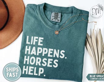 Horse Shirt Funny Horse Tshirt Horse Lover Gift for Horse Lover Shirt Equestrian Shirt Horse Mom Shirt