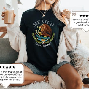 Mexico Shirt, Mexico Lindo Y Querido, Mexican Flag, Independencia de Mexico, Mexican Dad, Mexican Shirt, Mexican Gift, Playera Mexicana image 4