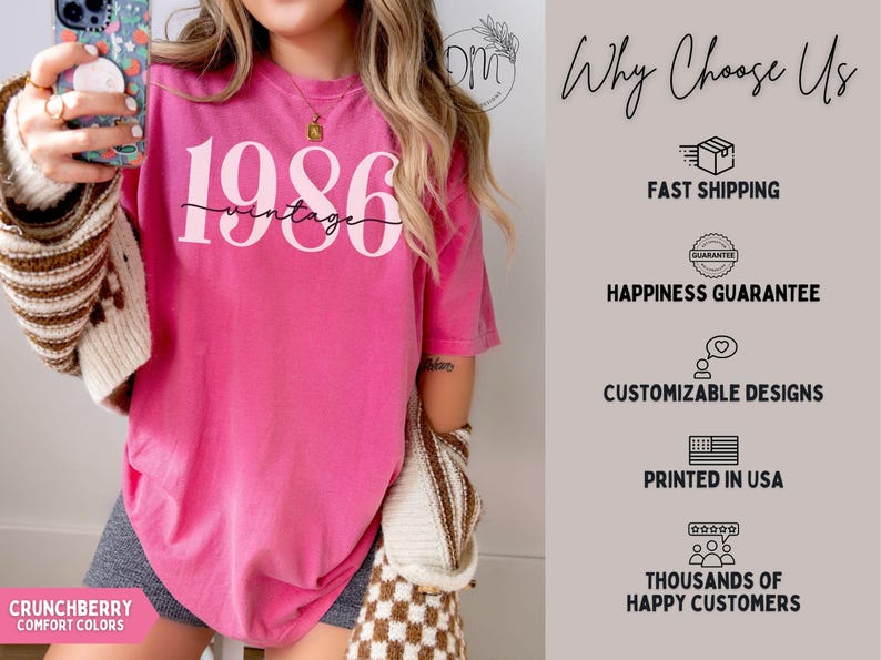 1986 Shirt Vintage 1986 T-shirt 40th Birthday Shirt 40th Birthday Gift for 40th birthday 1986 Tee 1986 Birthday Tee Established 1986 Shirt image 5