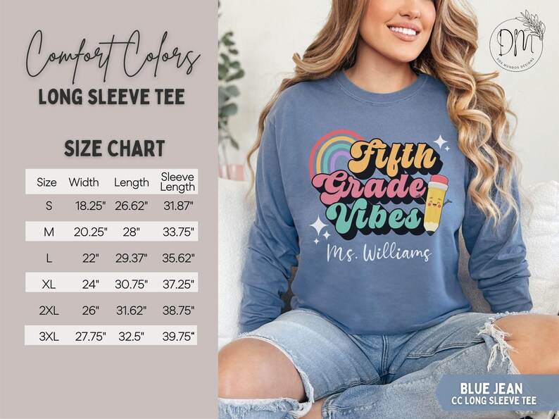 Fifth Grade Shirt Fifth Grade Teacher Shirt Custom Fifth Grade Tshirt 5th Grade Team Personalized Teacher 5th Grade Shirt 5th Grade Vibes imagem 11