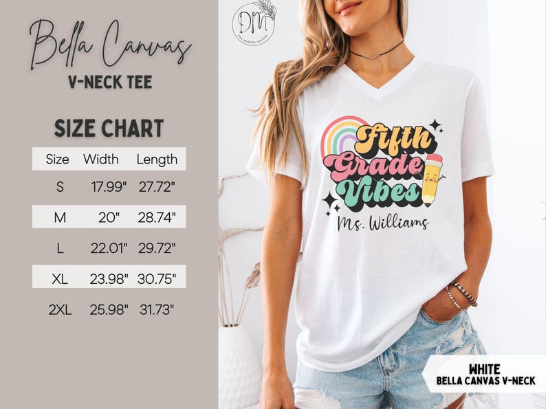 Fifth Grade Shirt Fifth Grade Teacher Shirt Custom Fifth Grade Tshirt 5th Grade Team Personalized Teacher 5th Grade Shirt 5th Grade Vibes imagem 10