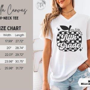 Fifth Grade Teacher Shirt Fifth Grade Shirt Custom Fifth Grade Tshirt 5th Grade Team Personalized Teacher 5th Grade Shirt immagine 10