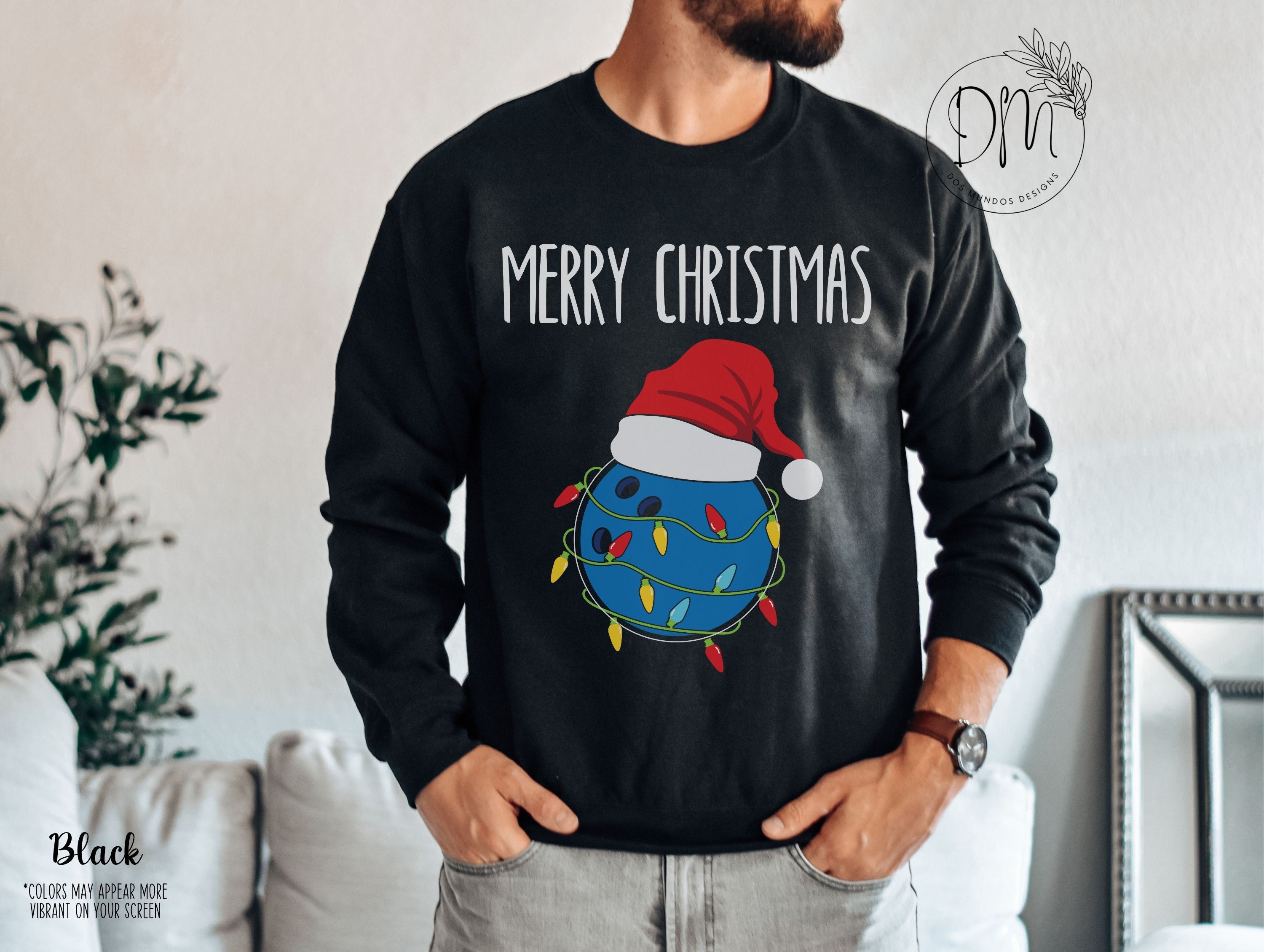 Bowling Ugly Christmas Sweatshirt