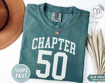 Chapter 50 Shirt 50th Birthday Shirt 50th Birthday Gift for 50th birthday 1976 T-shirt 50th Birthday Tee Hello 50 Shirt Chapter Fifty Tshirt