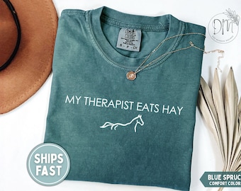 Funny Horse Shirt Minimalist Equestrian Shirt Horse Rider Gift for Horse Lover Gift for Horse Mom Shirt Minimalist Horse Comfort Colors Tee