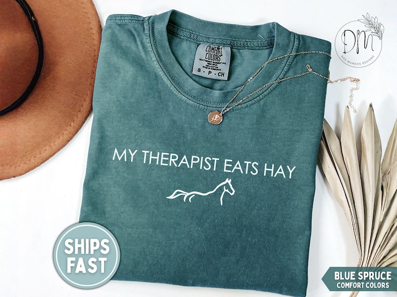 Funny Horse Shirt Minimalist Equestrian Shirt Horse Rider Gift for Horse Lover Gift for Horse Mom Shirt Minimalist Horse Comfort Colors Tee immagine 1