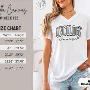 Oncology Nurse Shirt for Oncology Nurse T-shirt Nurse Appreciation Gift for Onc Nurse Graduation Shirt Oncology Nurse Shirt imagem 9