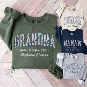 thumbnail image 2 of Legend Wife Mom Colorful Pattern Sassy Woman Personalized Hoodie Sweat 2 of 5