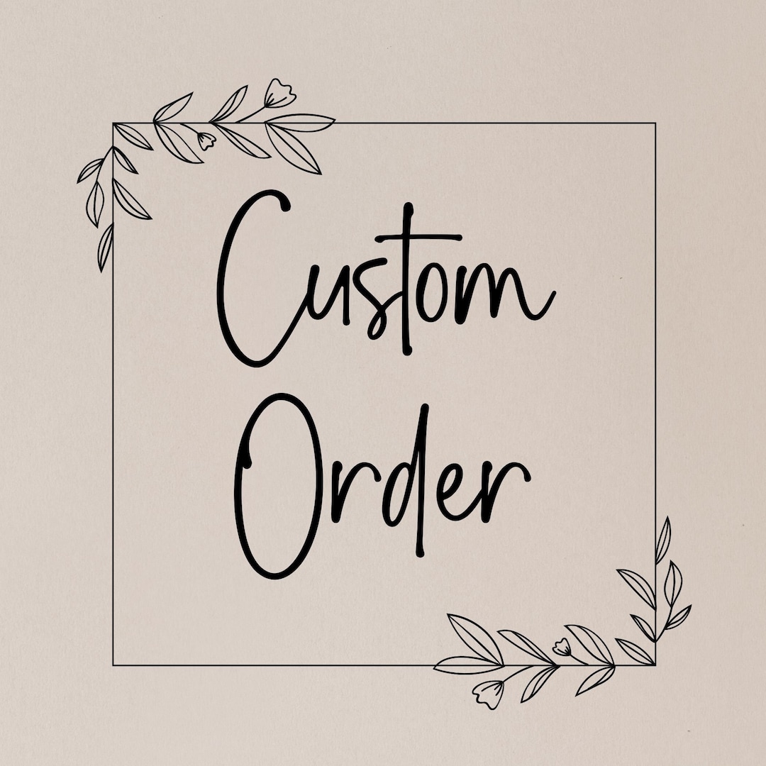 CUSTOM ORDER - Dos Mundos Designs - Etsy