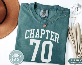 Chapter 70 Shirt 70th Birthday Shirt 70th Birthday Gift for 70th birthday 1956 T-shirt 70th Birthday Tee Hello 70 Shirt Chapter 70 Tshirt
