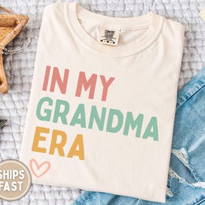 Camiseta de abuela. Camiseta de la era de mi abuela. Camiseta de abuela. Regalo de abuela para abuela. Regalo del Día de la Madre. La mejor camiseta de abuela. Camiseta de abuela. imagen 1