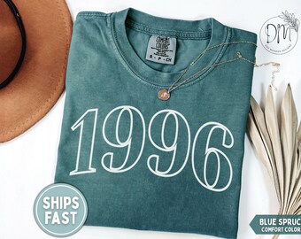 1996 Shirt 30th Birthday Shirt 30th Birthday Gift for 30th birthday 1996 T-shirt 1996 Birthday Tee Hello 30 Shirt Established 1996 Shirt
