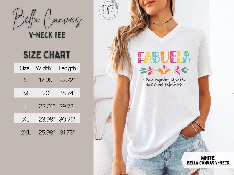 Fabuela Shirt, Floral Abuela Tshirt, Abuelita Shirt, Abuela Life, Gift for Abuela, Dia De Las Madres, Regalo Para Abuela, Gift for Abuelita image 9