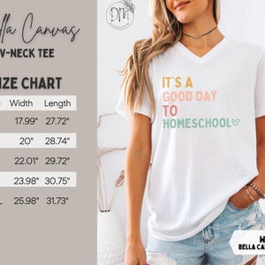 Homeschooling Shirt Homeschool Mom Shirt Good Day to Homeschool Shirt Homeschool Mom Gift for Homeschooling Mama Shirt Comfort Colors immagine 10