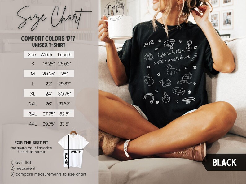 Dachshund Shirt Dachshund Mom Shirt Dachshund Lover Gift for Weenie Mom Shirt Weiner Dog Shirt Dachshund Comfort Colors Shirt Doxie Shirt image 6