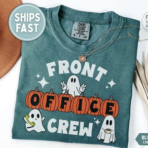 Front Office Halloween Shirt Front Office Shirt School Administrative Assistant Shirt School Front Office Team Pumpkin Shirt