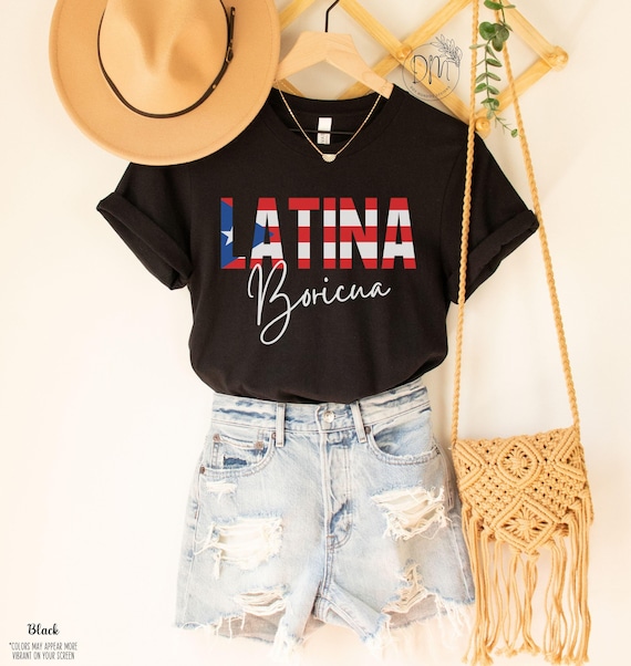 Boricua Shirt, Latina Shirt, Boricua AF, Gift for Puertorriqueña, Puerto Rico, Poderosa Shirt, Latina Feminist, Wepa Shirt Puerto Rican Gif
