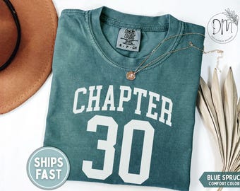 Chapter 30 Shirt 30th Birthday Shirt 30th Birthday Gift for 30th birthday 1996 T-shirt 30th Birthday Tee Hello 30 Shirt Chapter Thirty Shirt