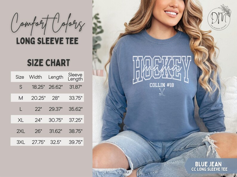 Custom Hockey Mom Shirt Personalized Hockey Mom Shirt Hockey Mom Gift for Hockey Mom Mothers Day Gift Hockey Mama Shirt Hockey Game Day tee image 10