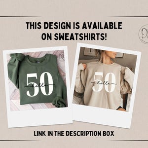 50 Birthday Shirt Hello 50 Shirt 50th Birthday Gift for 50th birthday 1976 T-shirt 50th Birthday Tee Hello 50 T-Shirt Chapter 50 Tshirt image 11
