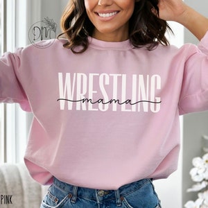 Wrestling Mama Sweatshirt Wrestling Mom Sweatshirt Gift for - Etsy