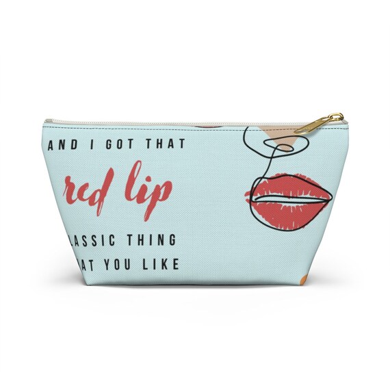 Taylor Swift Zippered Bag Taylor Swift Make up Bag Taylor Swift Pencil Case  Style 1989 Taylor Swift Bag Taylor Swift Organizer 