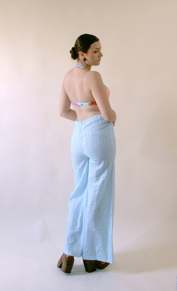 Light Weight 70s Summer Pants Beach Wear - image 2