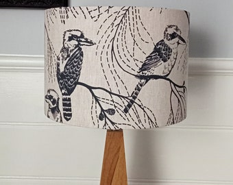 Lamp Shade - Kookaburra in Bluestone