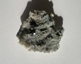 Chlorite, Pyrite, Quartz Crystal Specimen
