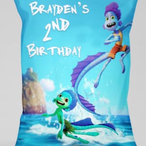 Custom Chips Bag Labels/Party Favors