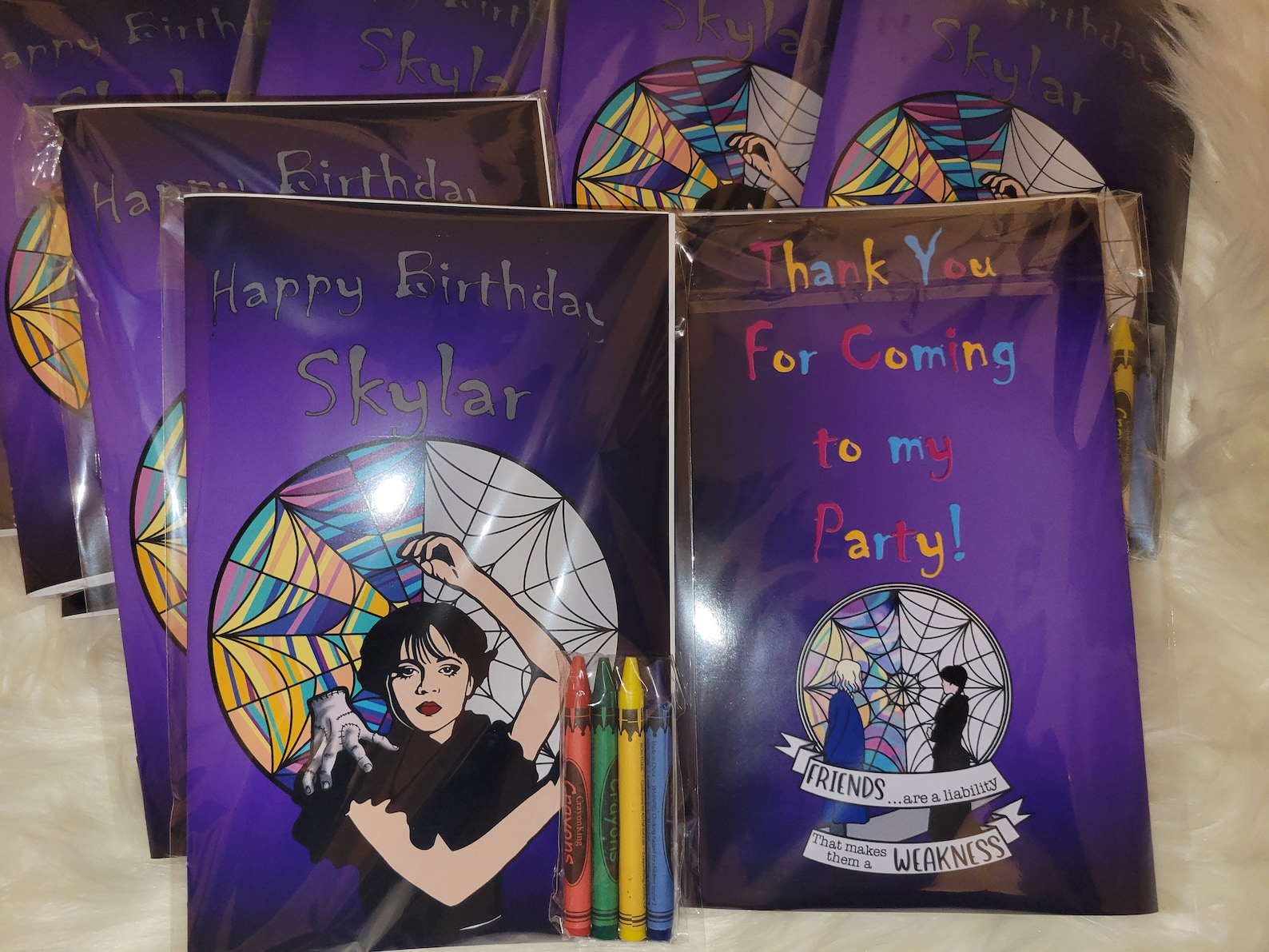 Personalized Coloring Book Party Favor Etsy