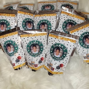 Custom/Personalized Juice Pouch Labels