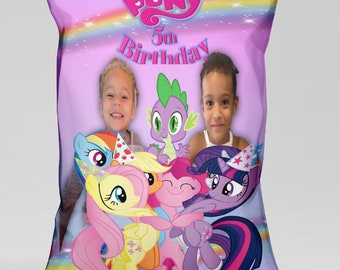 Étiquettes personnalisées pour sacs de chips/bonbonnières